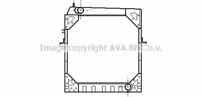 AVA QUALITY COOLING iv2011 -  Радиатор, охлаждение двигателя